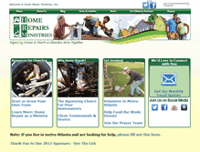 Tablet Screenshot of homerepairs.org